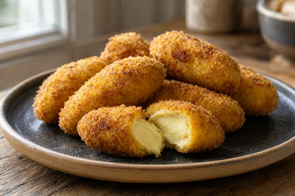 Croquetas de jamón caseras