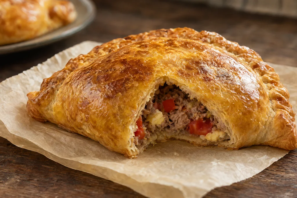 Empanada de atún casera