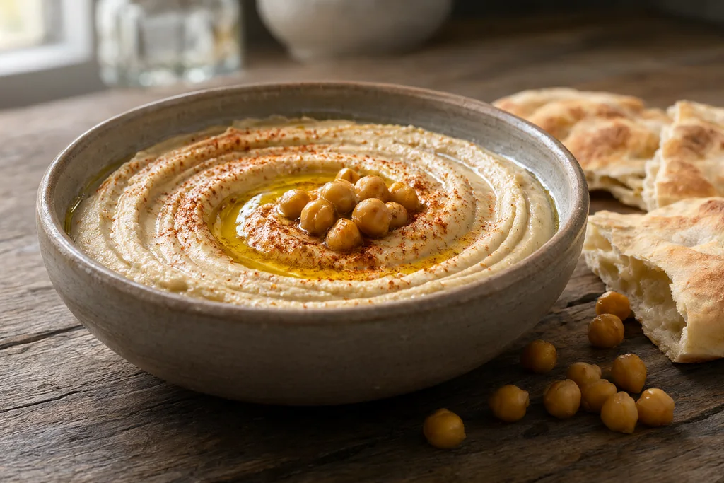 Hummus de garbanzos